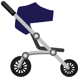 Graphic of pram